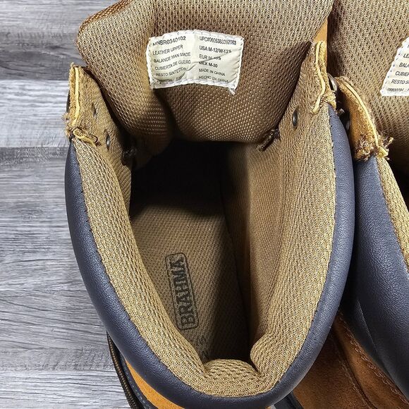 Brahma Men's Boots Size 12 Brown Leather Work Hiking Boot - Picture 10 of 11